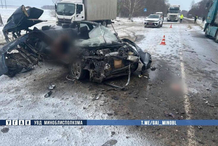 У Слуцкім раёне ў ДТЗ загінуў пасажыр легкавога аўтамабіля