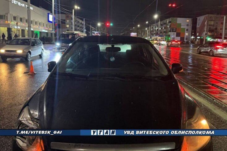 70-летний пешеход погиб в ДТП в Витебске