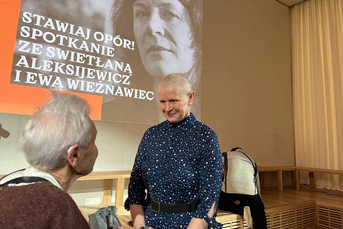 Писательница Светлана Курс: Белорусы сегодня — это сжатая пружина