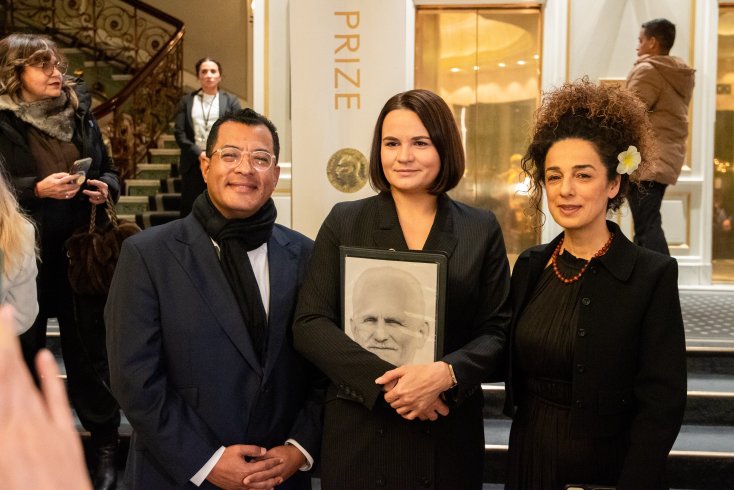 Ціханоўская на ўручэнні Нобелеўскай прэміі міру: Супраціў дыктатуры — агульная, глабальная задача