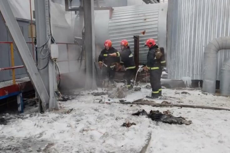 На Березовской ГРЭС произошел пожар, повреждены коммуникационные кабели