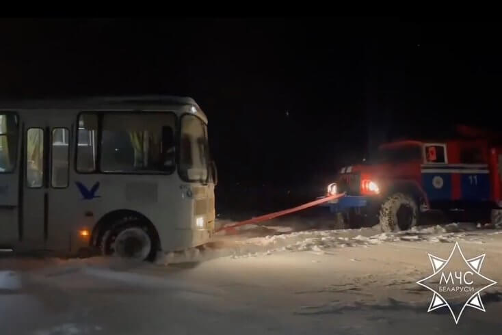 Пацярпелых ад наступстваў непагадзі 9 студзеня няма — МНС