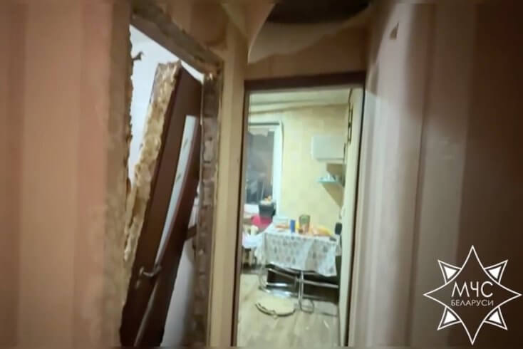 В одном из домов в Борисове произошла "вспышка газовоздушной смеси", пострадал мужчина