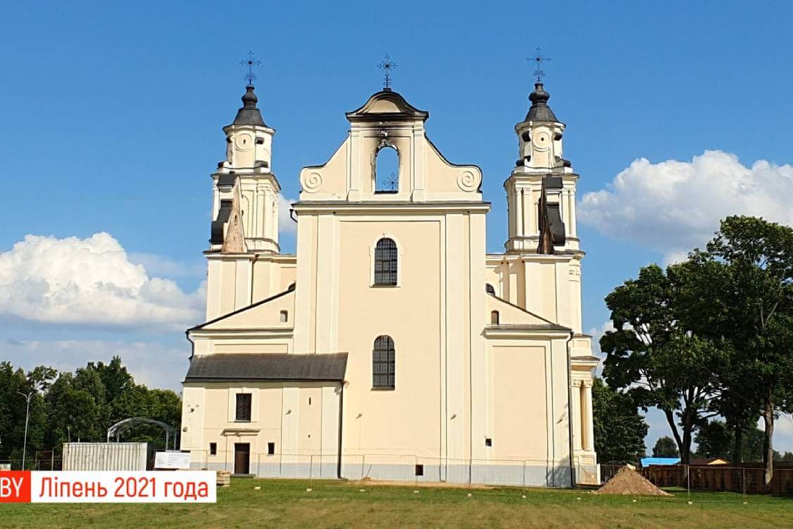 Budsłaŭ church appeals for donations for repairs