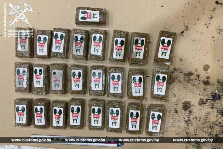 Таможня пресекла ввоз из Польши 260 кг гашиша