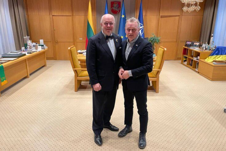 Олекас запэўніў Лябедзьку, што парламент Літвы застаецца "стратэгічным хаўруснікам" дэмсіл Беларусі — "Парламенцкі канал"