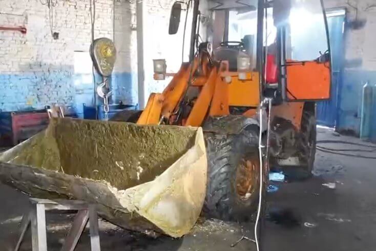 У Салігорскім раёне рабочы загінуў пры рамонце пагрузчыка