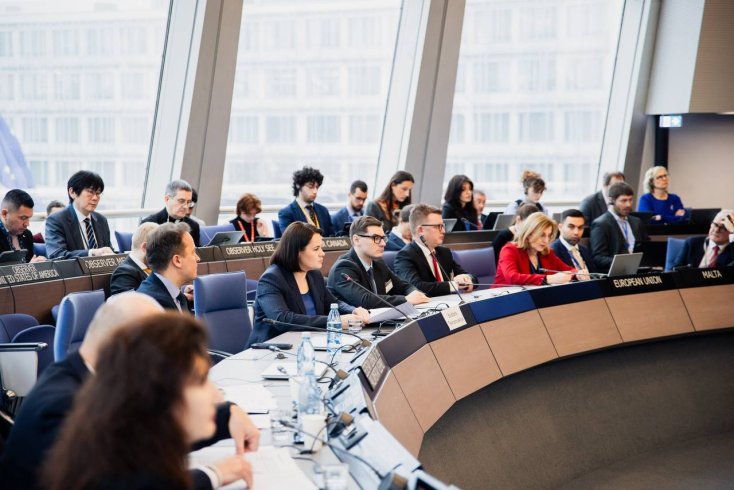 Ціханоўская: Мы закладваем каштоўнасці Савета Еўропы ў саму аснову нашай будучыні дзяржавы (падрабязна)