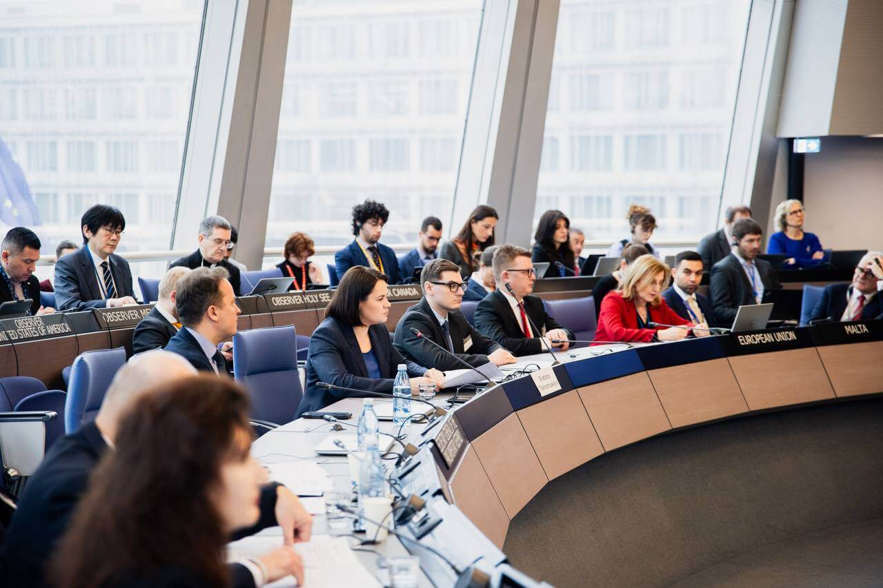 Ціханоўская: Мы закладваем каштоўнасці Савета Еўропы ў саму аснову нашай будучыні дзяржавы (падрабязна)