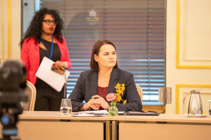 Тихановская на форуме в Берлине: Среди политзаключенных в Беларуси более 170 женщин