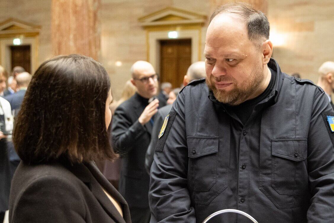 Ціханоўская абмеркавала свой візіт у Кіеў са спікерам Вярхоўнай рады Стэфанчуком