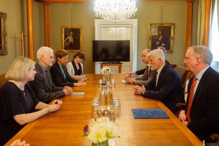 Бяляцкі абмеркаваў з прэзідэнтам Чэхіі дапамогу беларускім палітвязням