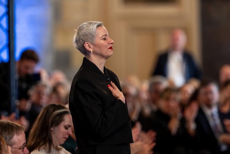 Колесниковой вручена премия им. Карла Великого