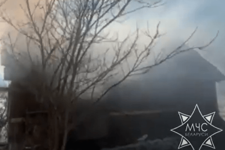 Двое мужчын загінулі на пажары ў Гарадоцкім раёне