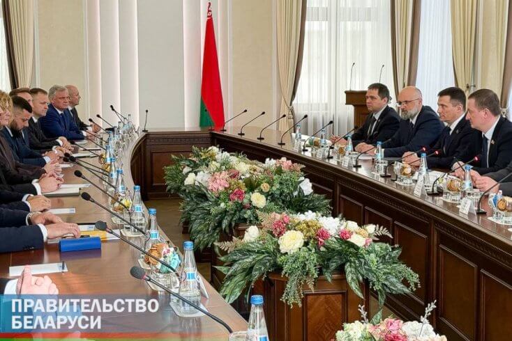 Турчын на даручэнне Лукашэнкі сустракаецца з перавозчыкамі з Літвы і Польшчы