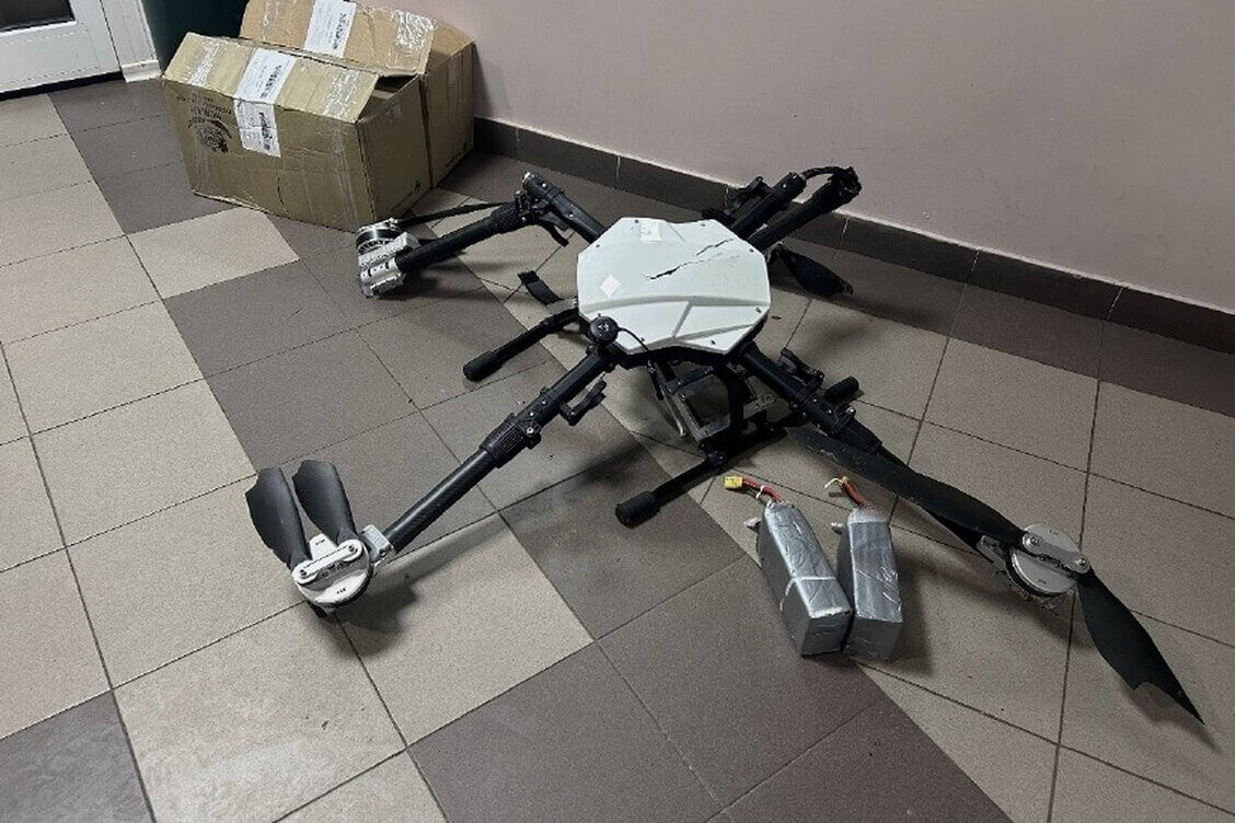 Литовские пограничники перехватили очередной дрон с белорусскими сигаретами — 11-й с начала года