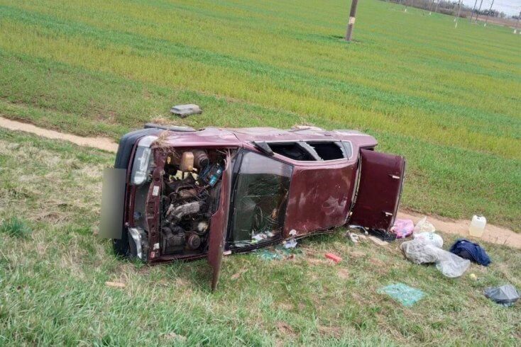 В ДТП под Могилевом пострадала многодетная семья — в больницу доставлены родители и трое детей