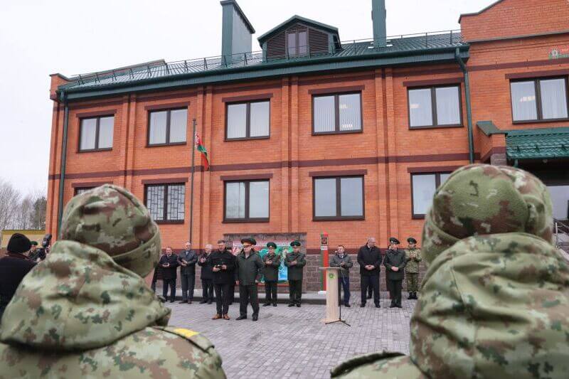 В 30 км от Чернобыльской АЭС открыт новый комплекс погранзаставы 