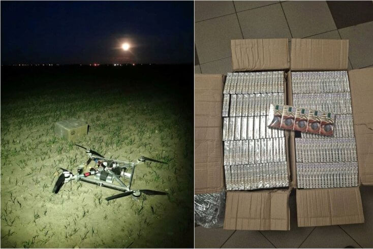 У Літве перахопленыя яшчэ два дроны з беларускімі цыгарэтамі