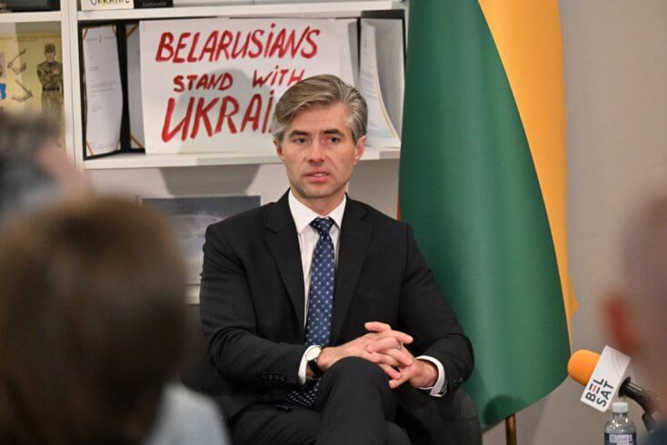 На ўзроўні ЕС трэба працягваць палітыку ізаляцыі і санкцый супраць рэжыму Лукашэнкі — кіраўнік МЗС Літвы