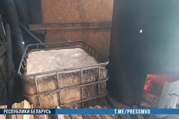 Да ліквідацыі самагоннай вытворчасці ў Маладзечанскім раёне быў прыцягнуты АМАП