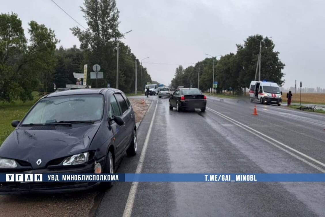 В Солигорском районе бесправник насмерть сбил велосипедистку, пересекавшую дорогу вне перехода