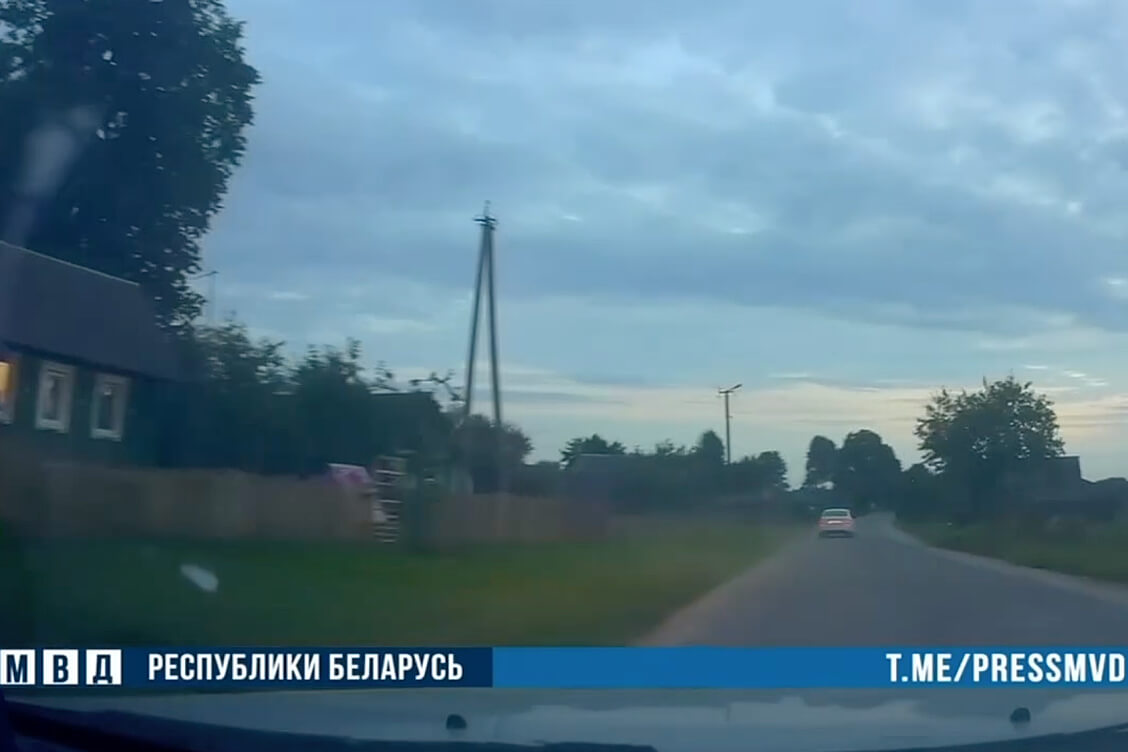 У Віцебскай вобласці супрацоўнікі ДАІ стралялі па аўтамабілі з п'яным кіроўцам
