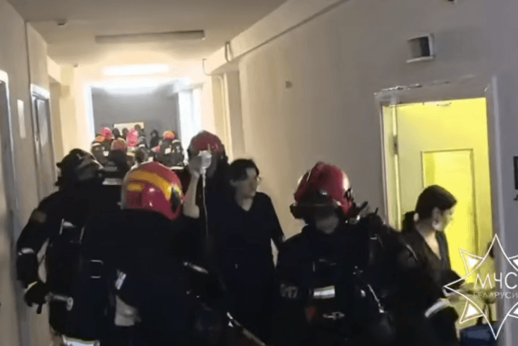 МЧС потушило пожар в гродненской больнице — шестеро пострадавших госпитализировано, было эвакуировано 254 человека