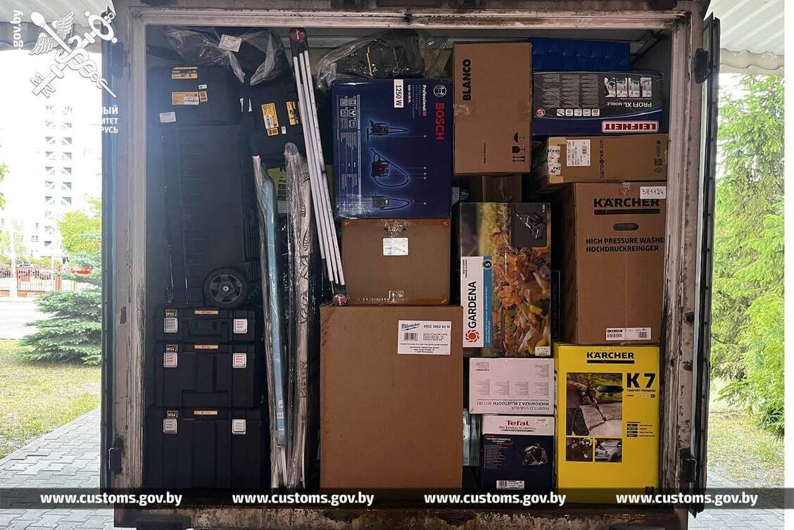 Мытня раскрыла схему нелегальнага ўвозу тэхнікі — сума нявыплачаных пошлін склала 190 тыс. рублёў