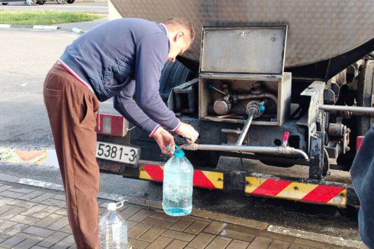 Без воды остался не только Жлобин, но и три соседние деревни — МЧС