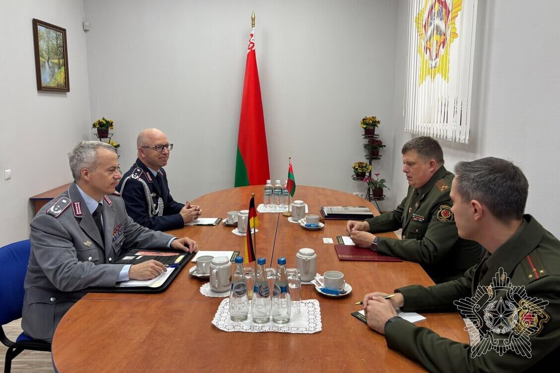 Мінабароны акрэдытавала новага ваеннага аташэ Германіі