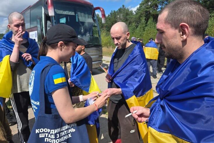 Украина и Россия провели девятый обмен военнопленными на территории Беларуси