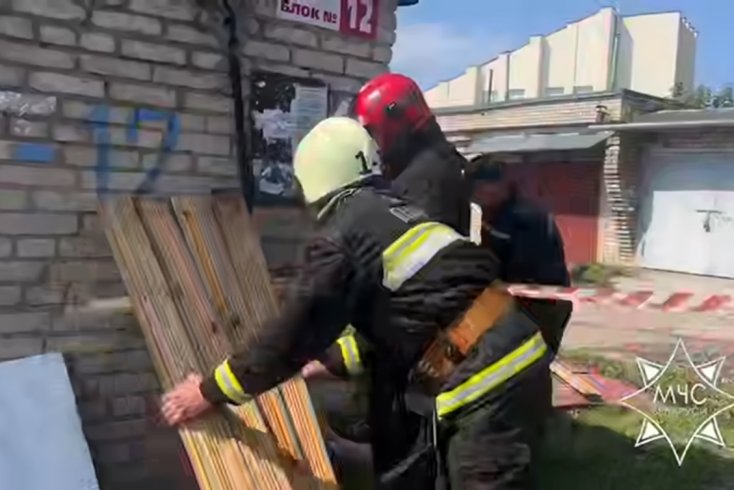 В Гродно в гараже взрыв, двое в больнице