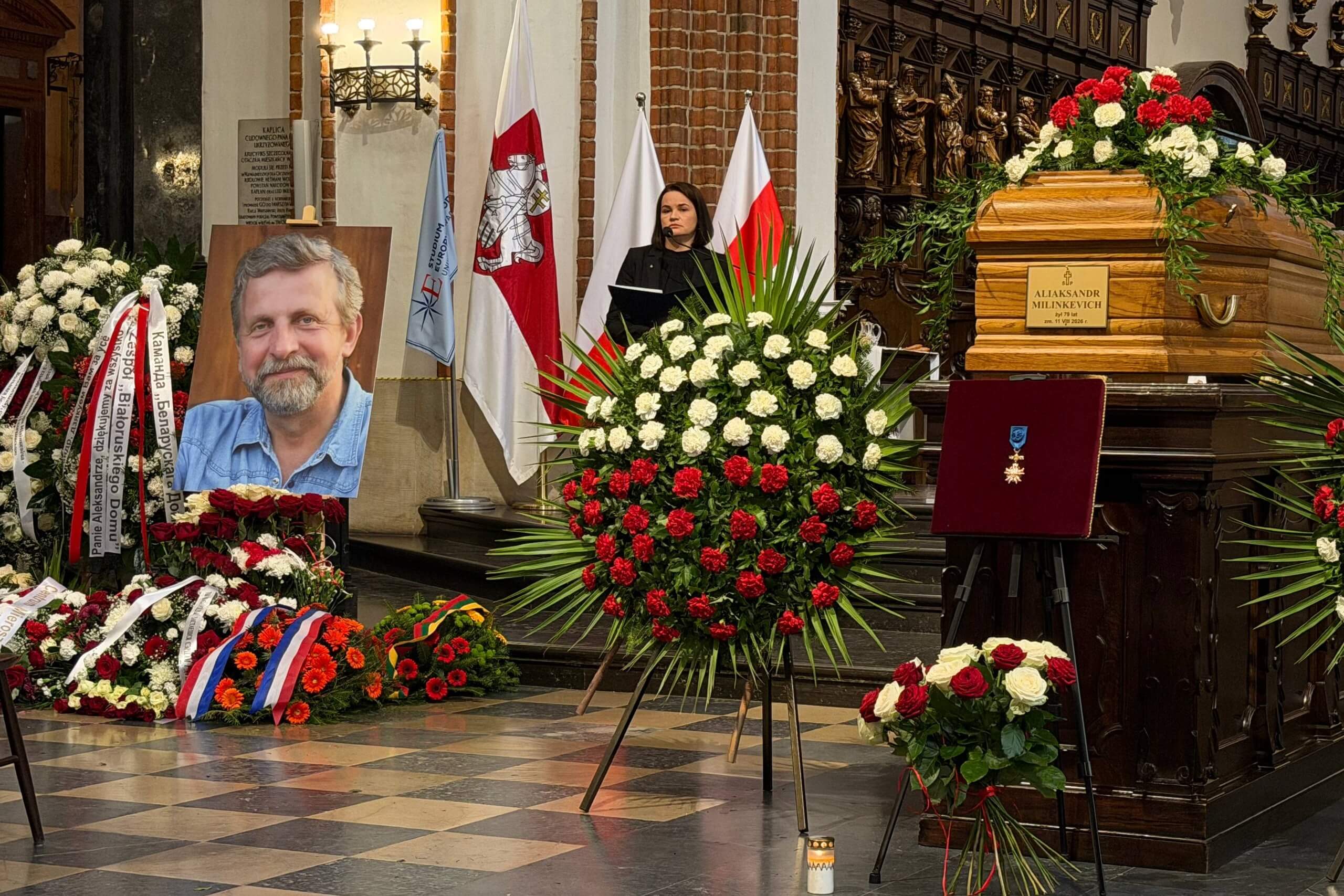 Мілінкевіч быў палітыкам, за якога ніколі не было сорамна — Ціханоўская