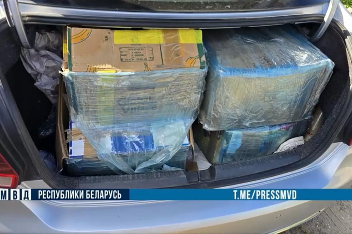 На дачы ў Гродзенскай вобласці канфіскавана амаль 100 кг насваю з 