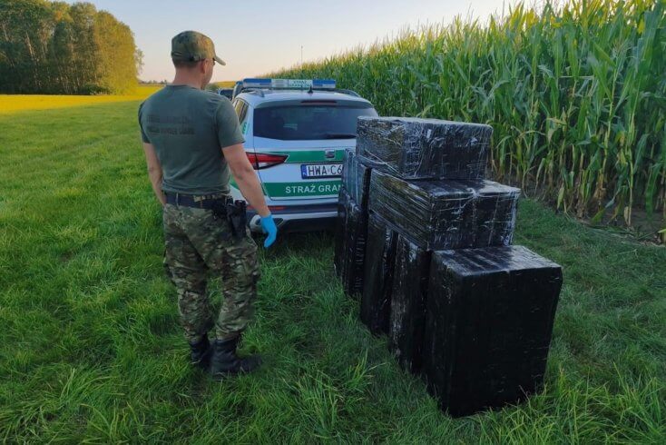 В Польше за контрабанду сигарет задержано девять человек, в том числе четверо белорусов