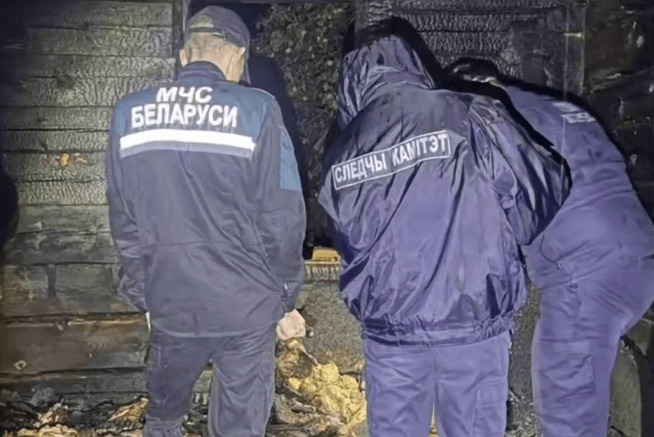 Три пенсионера погибли на пожаре в Слуцком районе