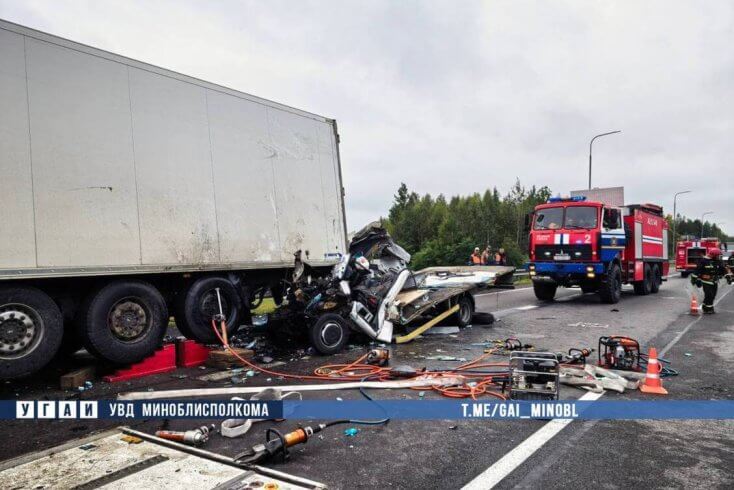 22-летний водитель погиб в ДТП в Смолевичском районе