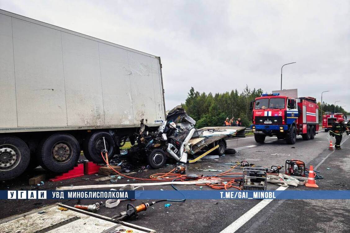 22-летний водитель погиб в ДТП в Смолевичском районе