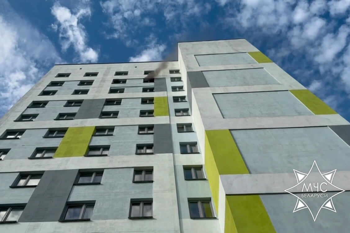 У Гродне гарэў інтэрнат, пацярпелых няма