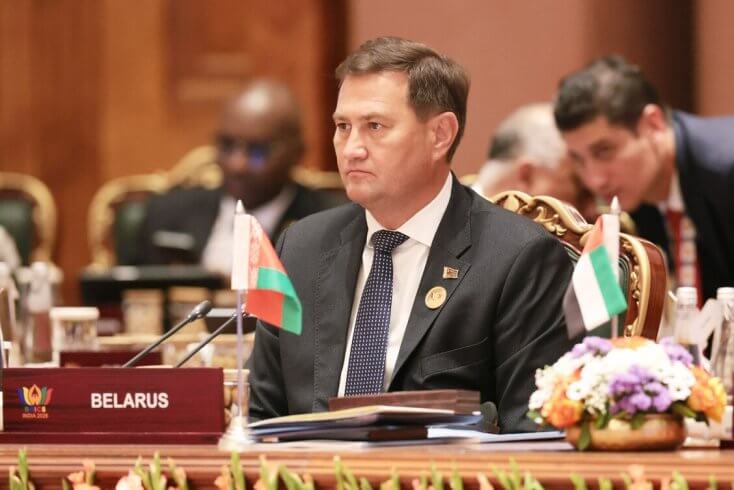 Belarus’ FM Ryžankoŭ complains about sanctions at BRICS summit