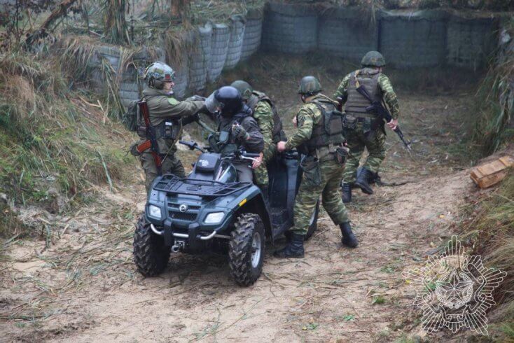 В Гомельской области тероборона учится бороться с беспилотниками с учетом "близости к Украине"