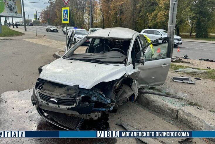 Двое детей пострадало в ДТП в Могилеве