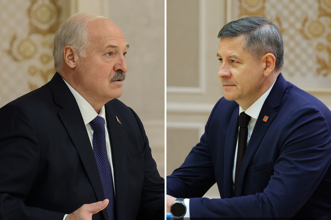 Лукашэнка падзякаваў губернатару Бранскай вобласці РФ за дапамогу беларусам, якія пацярпелі ад удараў 